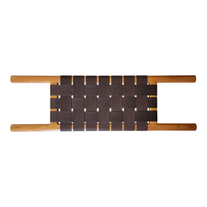 Varnished Cherry Bow Canoe Seat